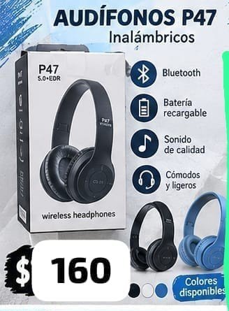 Audífonos Inalámbricos P47
