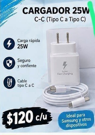 Cargador Tipo C